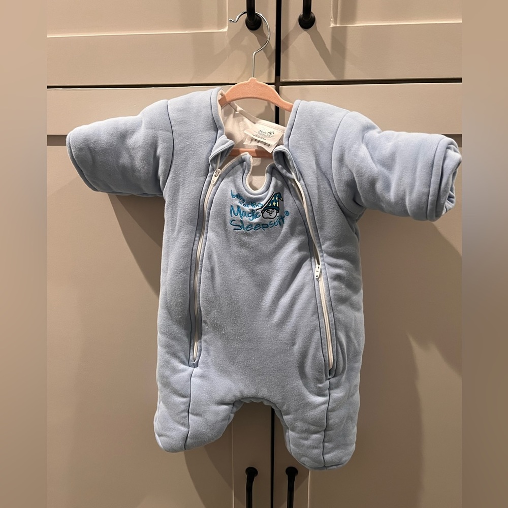 Magic Merlin sleep suit blue cotton large